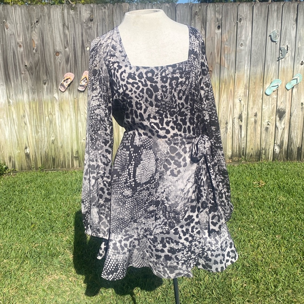Express Little Print Dress